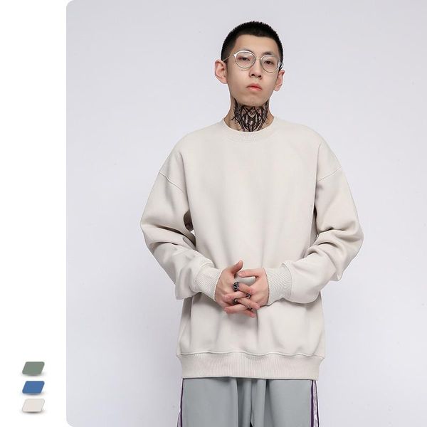 men's hoodies & sweatshirts shw-273 autumn winter men fashion 360g heavy weight all-match simple youthful style class clothes handsome, Black
men's hoodies & sweatshirts shw-273 autumn winter men fashion 360g heavy weight all-match simple youthful style class clothes handsome, Black