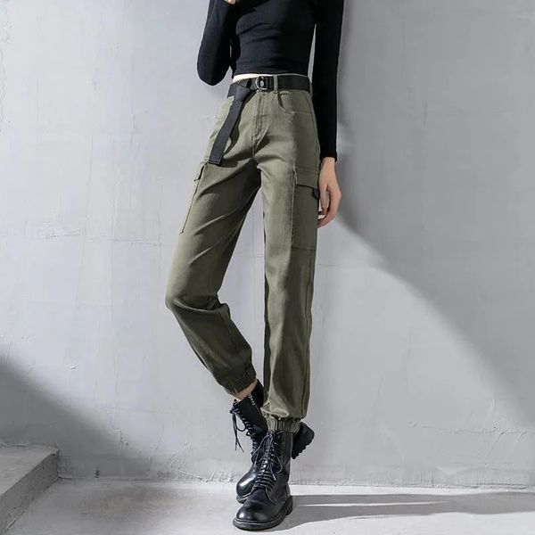 women's pants & capris female cargo pants, high-waisted harajuku pants in punk fashion with pockets, for running, spring summer y9cn, Black;white
women's pants & capris female cargo pants, high-waisted harajuku pants in punk fashion with pockets, for running, spring summer y9cn, Black;white