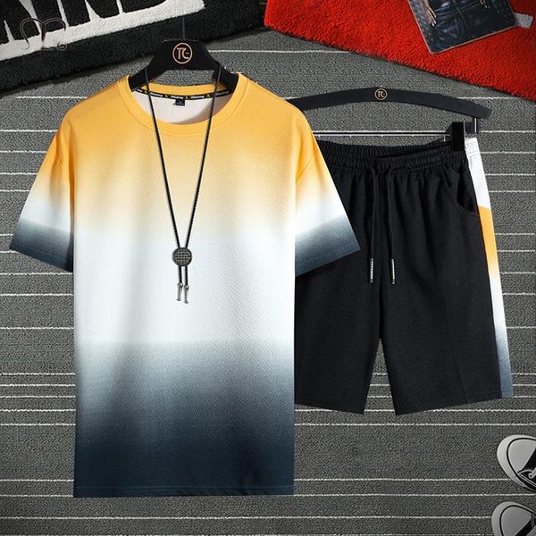 men's tracksuits set hip hop summer t-shirt and shorts male casual tracksuit plus size two pieces track suit streetwear fashion, Gray
men's tracksuits set hip hop summer t-shirt and shorts male casual tracksuit plus size two pieces track suit streetwear fashion, Gray