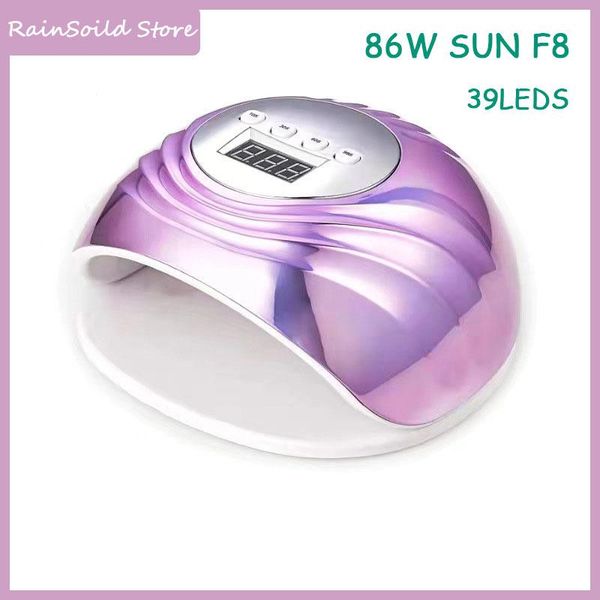 nail dryers sun f8 colorful 86w led manicure lamp dryer with 39leds used for curing uv gel varnish tool, sensor lcd display screen
nail dryers sun f8 colorful 86w led manicure lamp dryer with 39leds used for curing uv gel varnish tool, sensor lcd display screen