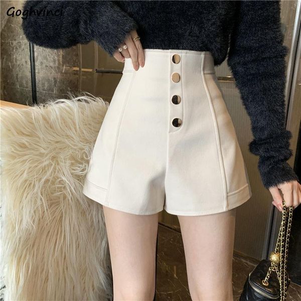 women's shorts women korean style buttons students fashion summer basic solid simple high waist all-match casual elegant ladies vintage, White;black
women's shorts women korean style buttons students fashion summer basic solid simple high waist all-match casual elegant ladies vintage, White;black