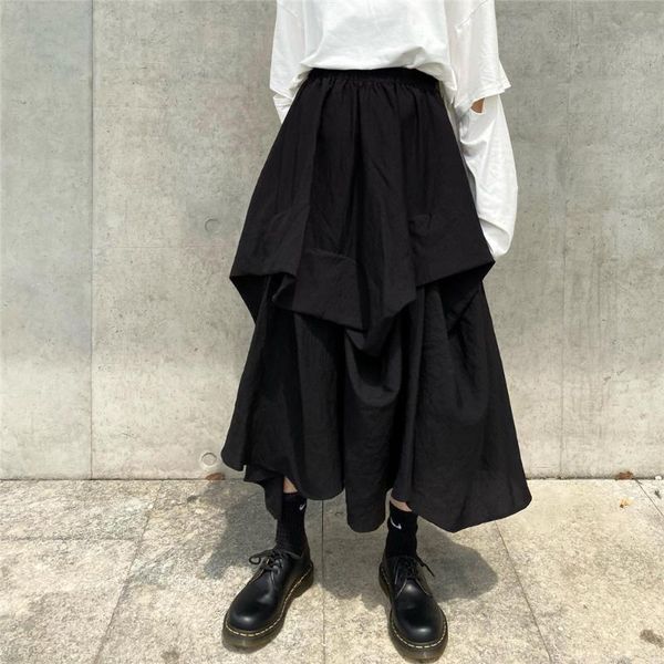 skirts japanese design sense small loose high waist irregular skirt summer a-line umbrella, Black
skirts japanese design sense small loose high waist irregular skirt summer a-line umbrella, Black