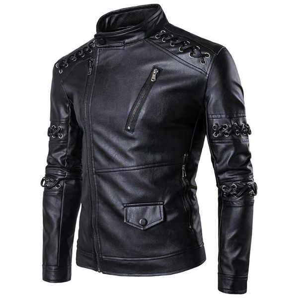 men's fur & faux arrival winter plus size 5xl punk leather jacket hip hop vintage motorcycle coats jaqueta de couro masculina 072802, Black
men's fur & faux arrival winter plus size 5xl punk leather jacket hip hop vintage motorcycle coats jaqueta de couro masculina 072802, Black