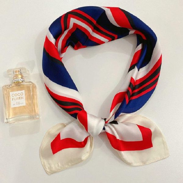 scarves yishine 2021 70x70cm geometric figure print square scarf women bandana hairband lady head wraps female shawl neckerchief, Blue;gray
scarves yishine 2021 70x70cm geometric figure print square scarf women bandana hairband lady head wraps female shawl neckerchief, Blue;gray