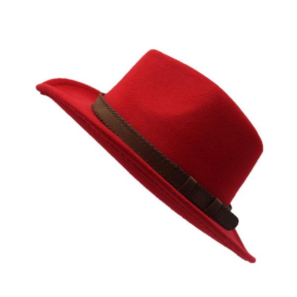 cloches authentic men women fashion cowboy hat with belt wide brim wool trilby size 56-58cm, Blue;gray
cloches authentic men women fashion cowboy hat with belt wide brim wool trilby size 56-58cm, Blue;gray