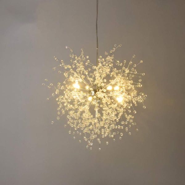 dandelion modern crystal chandelier lighting led pendant hanging lamp for restaurant home living room bedroom decorative lamps 
dandelion modern crystal chandelier lighting led pendant hanging lamp for restaurant home living room bedroom decorative lamps