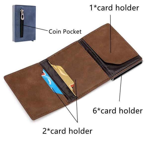 card holders bussiness rfid id holder leather zipper coin purse men small money bag with note compartment fit for 2021, Brown;gray
card holders bussiness rfid id holder leather zipper coin purse men small money bag with note compartment fit for 2021, Brown;gray