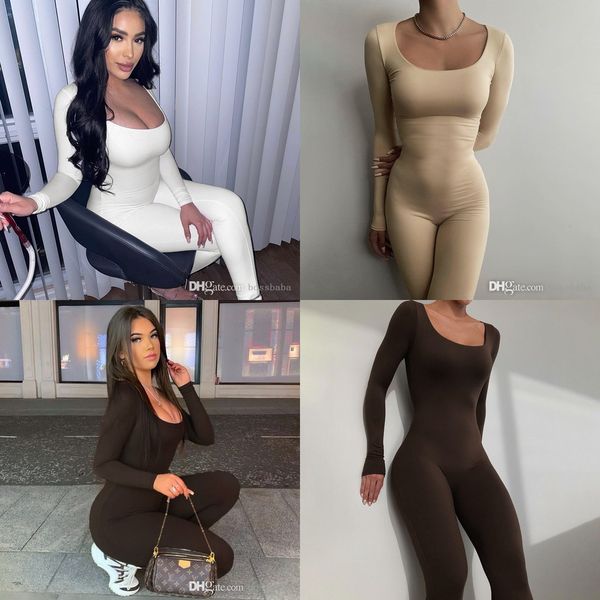 women jumpsuit 2023 spring designer fashion u-neck zipper long sleeve trousers casual romper, Black;white
women jumpsuit 2023 spring designer fashion u-neck zipper long sleeve trousers casual romper, Black;white