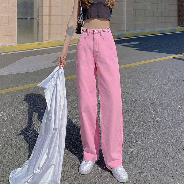 women's jeans pink woman 2021 summer high waist baggy femme denim trousers split pants pantalones de mezclilla skinn straight leg y2k, Blue
women's jeans pink woman 2021 summer high waist baggy femme denim trousers split pants pantalones de mezclilla skinn straight leg y2k, Blue