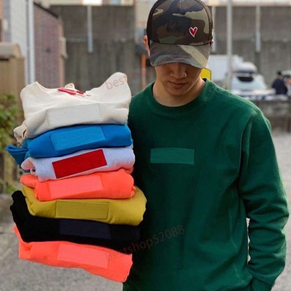 european and american tide brand ins yellow green embroidered hoodie men and women fall winter couple pullovers, Black
european and american tide brand ins yellow green embroidered hoodie men and women fall winter couple pullovers, Black