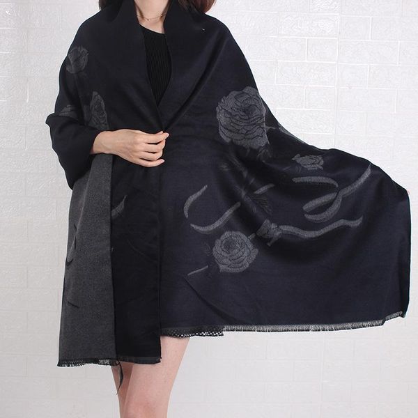 scarves winter women print tassels scarf double-sided wraps cashmere pashmina ladies travel shawl female bufanda mujer, Blue;gray
scarves winter women print tassels scarf double-sided wraps cashmere pashmina ladies travel shawl female bufanda mujer, Blue;gray