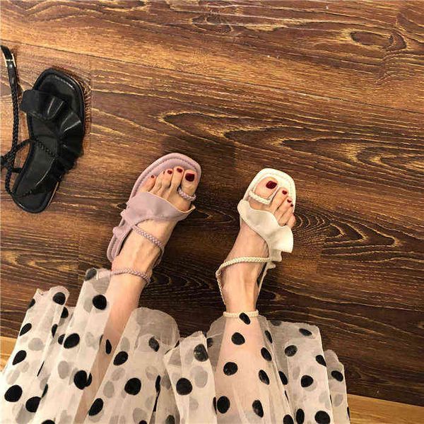 shoes women slippers sandals female 2022 summer new flat sandals sandales femmes sandalias, Black
shoes women slippers sandals female 2022 summer new flat sandals sandales femmes sandalias, Black