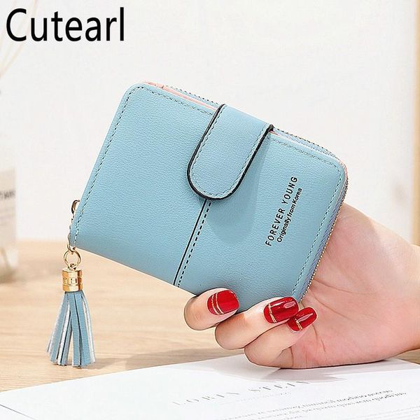 wallets fashion women tassel short clutch letter zipper coin purse design leather carteira small female solid color card bag, Red;black
wallets fashion women tassel short clutch letter zipper coin purse design leather carteira small female solid color card bag, Red;black