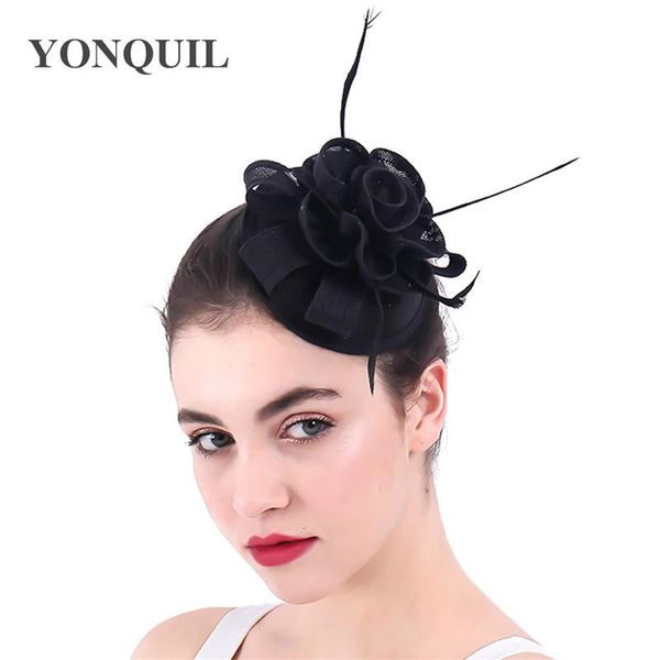hair accessories imitation sinamay hats fascinator headbands elegant women wedding party headwear adorned with feather event occasion fedora
hair accessories imitation sinamay hats fascinator headbands elegant women wedding party headwear adorned with feather event occasion fedora