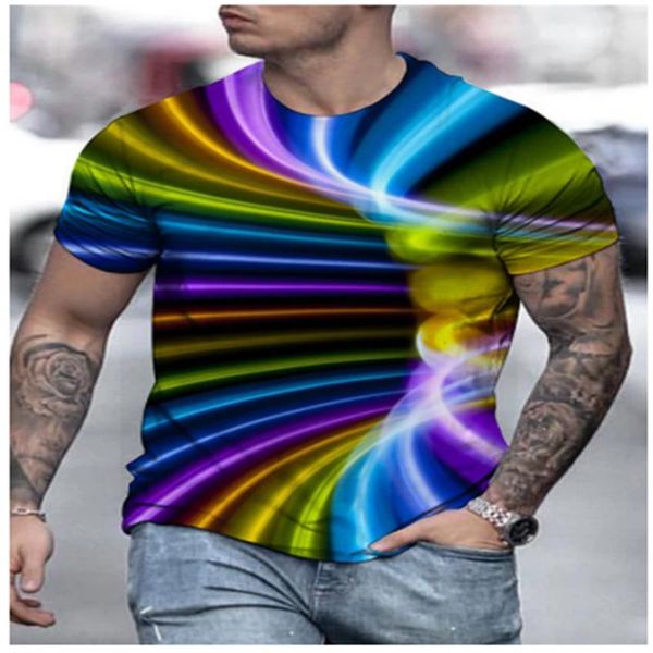 men's t-shirts 2021 summer style tunnel 3d printing pattern jacket casual short-sleeved streetwear men, White;black
men's t-shirts 2021 summer style tunnel 3d printing pattern jacket casual short-sleeved streetwear men, White;black