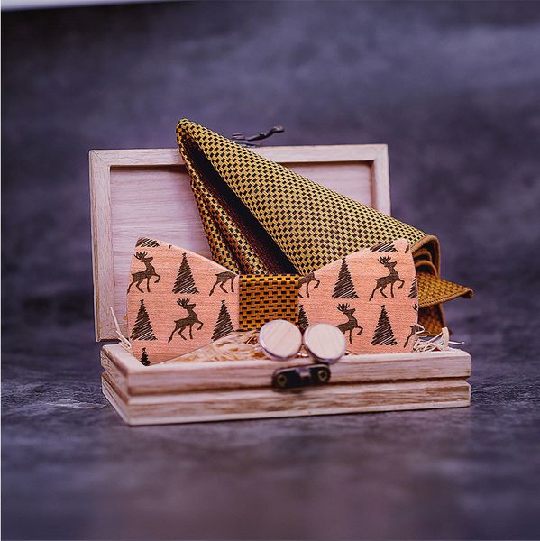 2021 new fashion handmade maple wooden bow tie handkerchief suit christmas elk pattern men's novelty neckties for party with wood case, Blue;purple
2021 new fashion handmade maple wooden bow tie handkerchief suit christmas elk pattern men's novelty neckties for party with wood case, Blue;purple