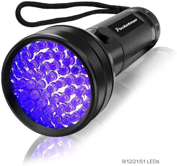 flashlights torches black light uv 51led 21led 12led 395-400nm led torch lamp safety detection
flashlights torches black light uv 51led 21led 12led 395-400nm led torch lamp safety detection