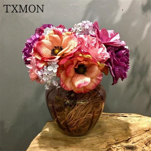 decorative flowers & wreaths beautiful korean high-end bouquet of anemone simulation silk flower holiday home living room el garden decorati
decorative flowers & wreaths beautiful korean high-end bouquet of anemone simulation silk flower holiday home living room el garden decorati