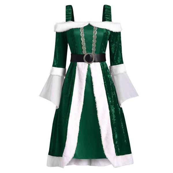 New 2021 Women Christmas Ff Stitching Plus Size Off Shouler Party Santa Up Harajuku Mid-calf Length Womens Lady HO13, Black;gray
New 2021 Women Christmas Ff Stitching Plus Size Off Shouler Party Santa Up Harajuku Mid-calf Length Womens Lady HO13, Black;gray
