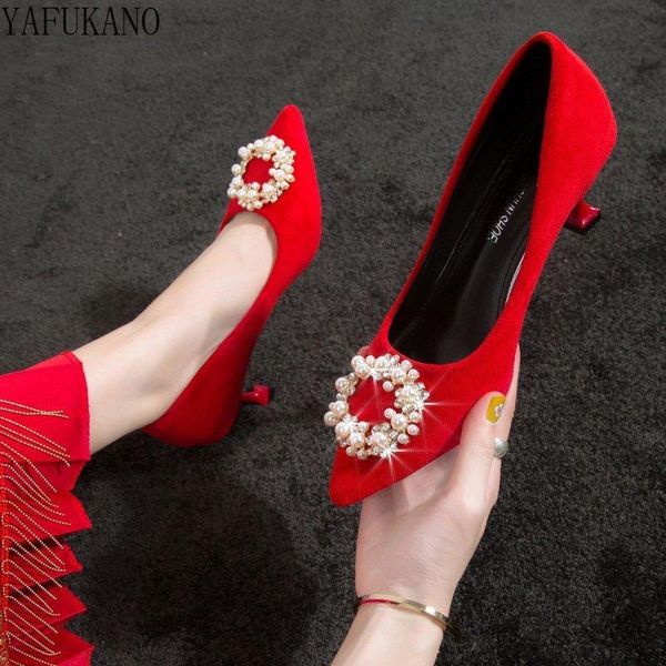dress shoes wedding bridesmaid luxurious crystal pearl buckle bridal stiletto high heels red green suede pointed womens single, Black
dress shoes wedding bridesmaid luxurious crystal pearl buckle bridal stiletto high heels red green suede pointed womens single, Black