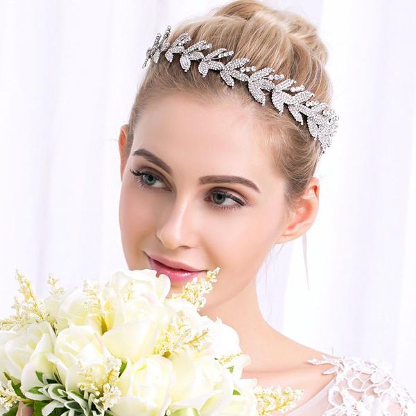 hair clips & barrettes okily luxury alloy leaf rhinestone wedding headbands accessories for bridal crystal banquet headpiece jewellry, Golden;silver
hair clips & barrettes okily luxury alloy leaf rhinestone wedding headbands accessories for bridal crystal banquet headpiece jewellry, Golden;silver