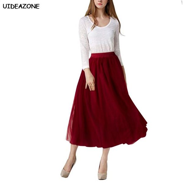 skirts uideazone spring autumn women fashion woman's high waist skirt lace chiffon solid color elastic ladies clothing, Black
skirts uideazone spring autumn women fashion woman's high waist skirt lace chiffon solid color elastic ladies clothing, Black