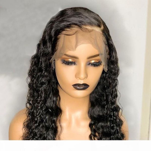 150% brazilian remy pre plucked baby hair for black women 13x4 curly wig lace front human hair wigs middle ratio bleached jko, Black;brown
150% brazilian remy pre plucked baby hair for black women 13x4 curly wig lace front human hair wigs middle ratio bleached jko, Black;brown