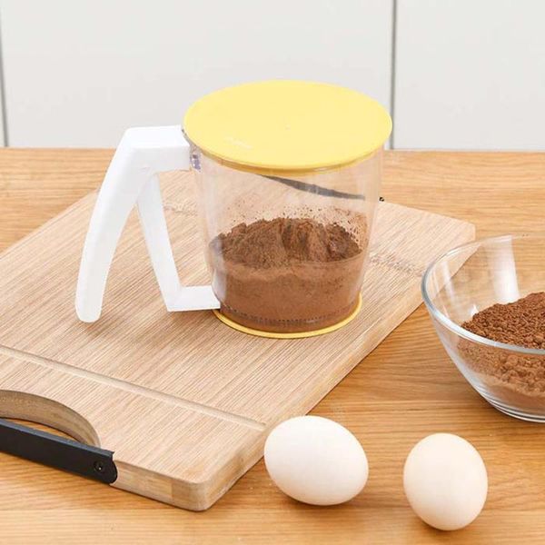 baking & pastry tools hand flour sieve fine mesh strainer with lid practical kitchen tool pressure separation
baking & pastry tools hand flour sieve fine mesh strainer with lid practical kitchen tool pressure separation