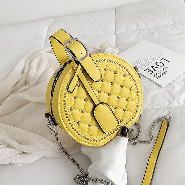 shoulder bags fashion rivets women crossbody bag small pu leather chain ladies handbag diamond grain barrel shaped totes satchels
shoulder bags fashion rivets women crossbody bag small pu leather chain ladies handbag diamond grain barrel shaped totes satchels