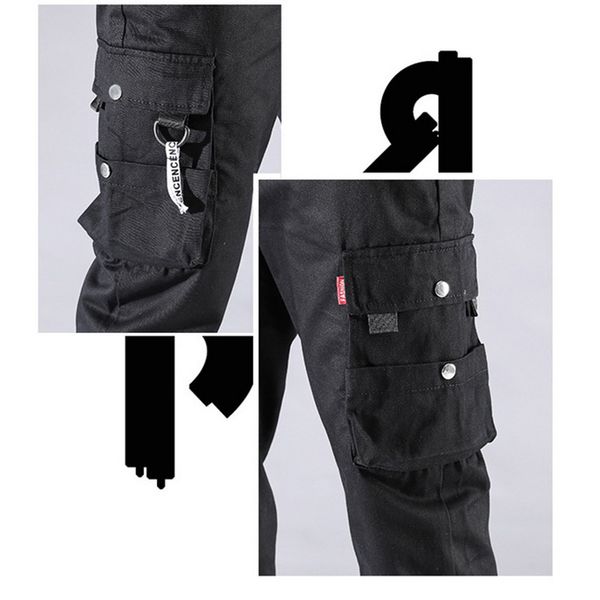 multi pockets cargo pants mens loose streetwear joggers hip hop trendy harem pants men leisure overalls trousers pa37, Black;brown
multi pockets cargo pants mens loose streetwear joggers hip hop trendy harem pants men leisure overalls trousers pa37, Black;brown