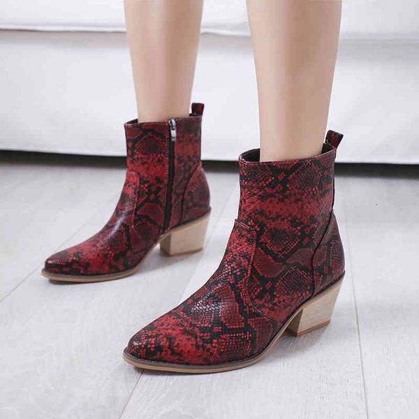 boots female cobra-patted ankle boots, fall heel with zipper, thin-toed casual shoe, plus size 35-43, hklq, Black
boots female cobra-patted ankle boots, fall heel with zipper, thin-toed casual shoe, plus size 35-43, hklq, Black