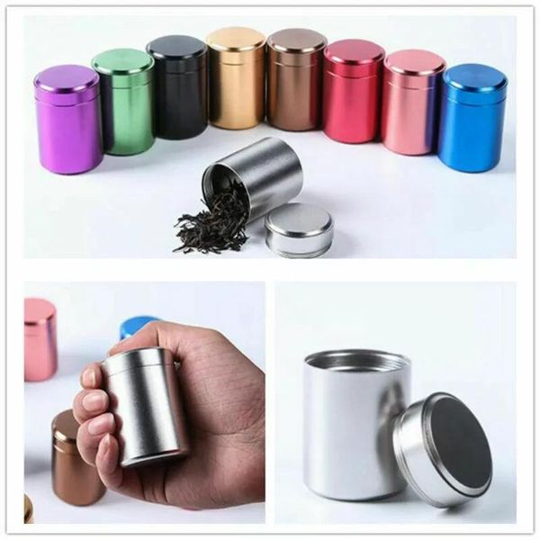ttlife 1pcs multi-use airtight aluminum airtight stash jar storage container tobacco cage case colorful storage box
ttlife 1pcs multi-use airtight aluminum airtight stash jar storage container tobacco cage case colorful storage box
