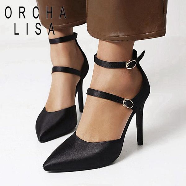 dress shoes orcha lisa 2021 women pumps pointed toe .5cm high thin heels buckle classic concise big size 34-43 party date a3887, Black
dress shoes orcha lisa 2021 women pumps pointed toe .5cm high thin heels buckle classic concise big size 34-43 party date a3887, Black