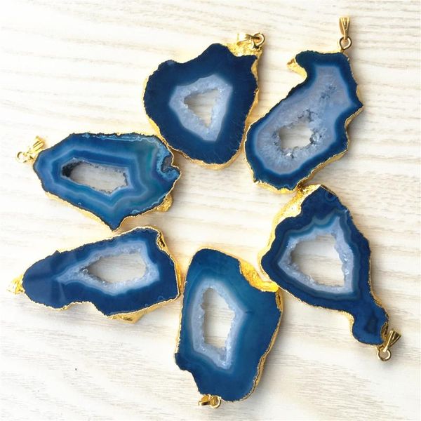 pendants natural stone brazilian electroplated edged slice open blue agates geode drusy druzys for necklace jewelry making 5pcs, Black
pendants natural stone brazilian electroplated edged slice open blue agates geode drusy druzys for necklace jewelry making 5pcs, Black