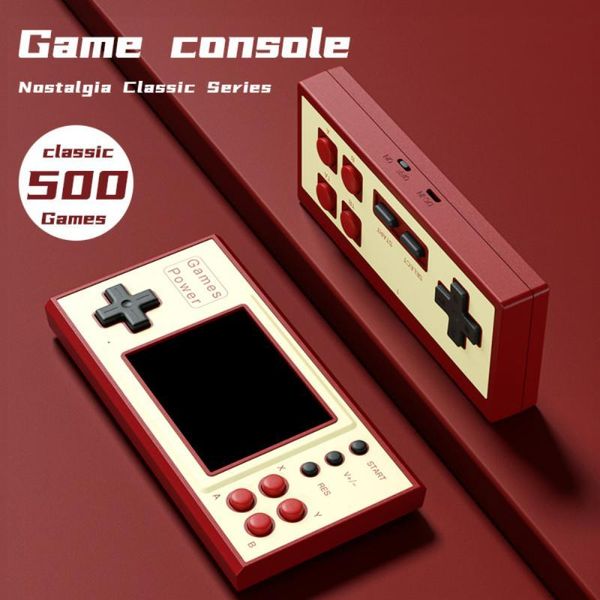 game controllers & joysticks portable handheld console built-in 500 retro video 3 inch screen two-player for children's gift
game controllers & joysticks portable handheld console built-in 500 retro video 3 inch screen two-player for children's gift
