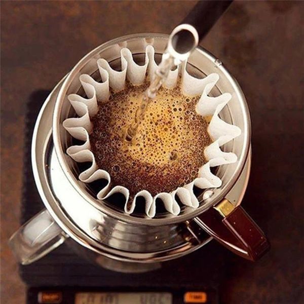 coffee filters 50pcs bagged machine filter paper natural non-bleaching environmental protection
coffee filters 50pcs bagged machine filter paper natural non-bleaching environmental protection