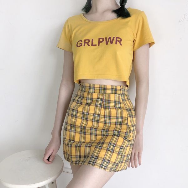 2021 new summer women girls t-shirts and mini skirt set plaid skirts short crop t long sleeve shirt pullovers x8xk, White
2021 new summer women girls t-shirts and mini skirt set plaid skirts short crop t long sleeve shirt pullovers x8xk, White