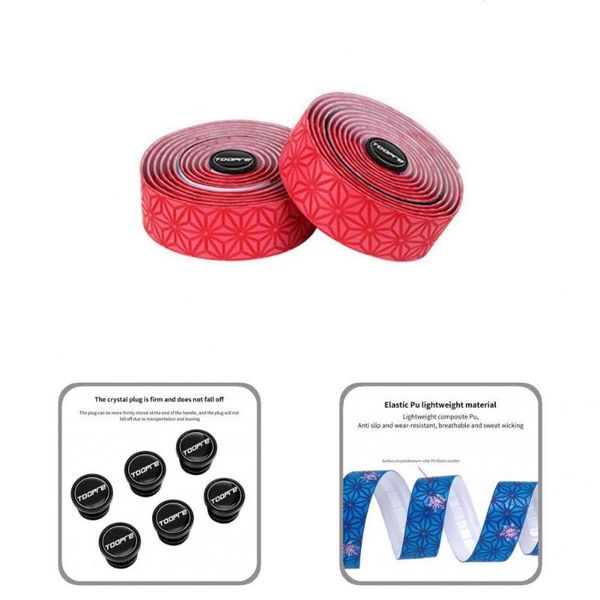 bike handlebars &components 1 pair reliable handlebar tape durable breathable skin-friendly chrysanthemum pattern road bicycle wrap
bike handlebars &components 1 pair reliable handlebar tape durable breathable skin-friendly chrysanthemum pattern road bicycle wrap