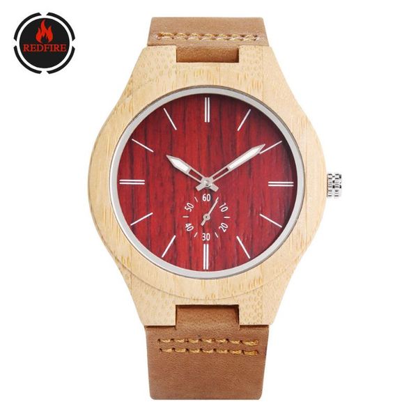 wristwatches redfire maple wood watch for men red dial quartz wristwatch stylish men's wooden timepiece arrival male clock gift 2021, Slivery;brown
wristwatches redfire maple wood watch for men red dial quartz wristwatch stylish men's wooden timepiece arrival male clock gift 2021, Slivery;brown
