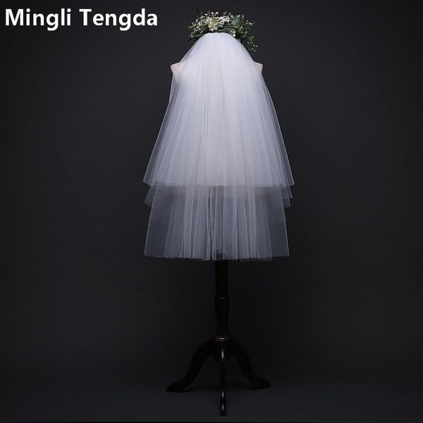 bridal veils two-layer blushes veil one metres short with comb simple wedding accessories veu de noiva mingli tengda, Black
bridal veils two-layer blushes veil one metres short with comb simple wedding accessories veu de noiva mingli tengda, Black