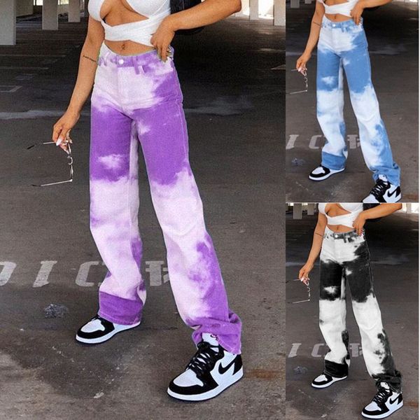 women's trousers 2021 women's new fashion slim blue sky white cloud leisure street hip hop high waist straight tie dyed trousers, Black;white
women's trousers 2021 women's new fashion slim blue sky white cloud leisure street hip hop high waist straight tie dyed trousers, Black;white