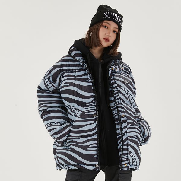 2021 new fake 2 pieces winter jacket men zebra striped print parkas coat baggy thick warm high street fashion couple streetwear ik5z, Black
2021 new fake 2 pieces winter jacket men zebra striped print parkas coat baggy thick warm high street fashion couple streetwear ik5z, Black