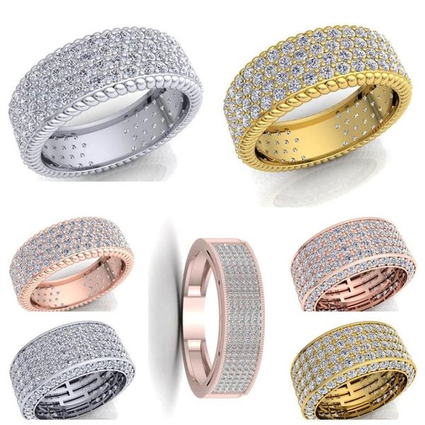wedding rings band 5 rows zircon ring cubic zirconia cz for women girls engagement jewelry hand accessories, Slivery;golden
wedding rings band 5 rows zircon ring cubic zirconia cz for women girls engagement jewelry hand accessories, Slivery;golden