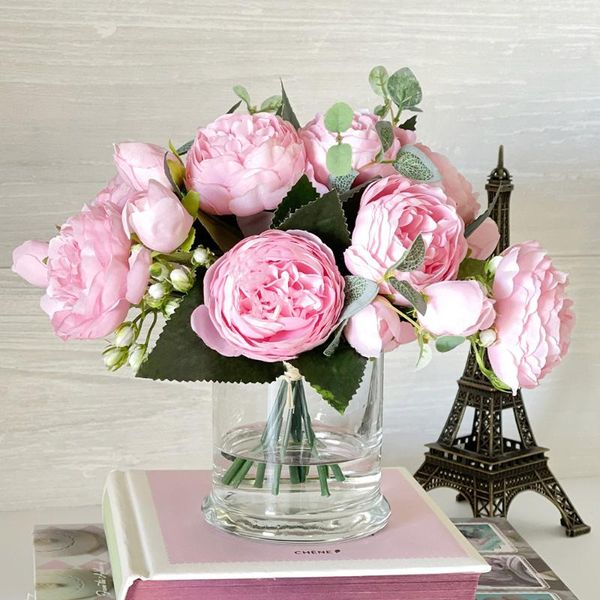decorative flowers & wreaths peony artificial flower bouquet home decor fake diy craft supplies silk rose plantas wedding
decorative flowers & wreaths peony artificial flower bouquet home decor fake diy craft supplies silk rose plantas wedding