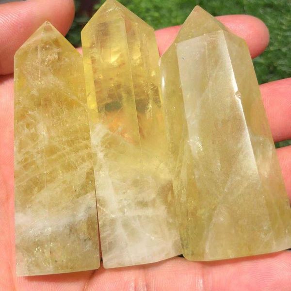 decorative objects & figurines 60-90mm natural yellow quartz crystal rod point healing
decorative objects & figurines 60-90mm natural yellow quartz crystal rod point healing