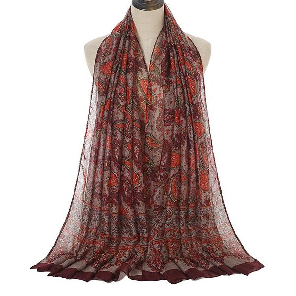 fashion spring aztec cashew floral viscose scarf lady print soft voile shawls and wraps foulards muslim hijab 180*90cm scarves, Blue;gray
fashion spring aztec cashew floral viscose scarf lady print soft voile shawls and wraps foulards muslim hijab 180*90cm scarves, Blue;gray