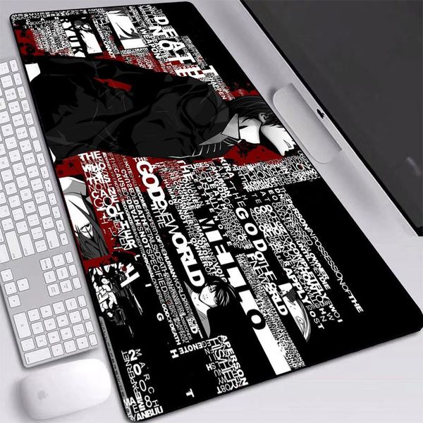 mouse pads & wrist rests anime death note xl/xxl print large size 900x400mm deskplay mats non-slip rubber table pad for gaming
mouse pads & wrist rests anime death note xl/xxl print large size 900x400mm deskplay mats non-slip rubber table pad for gaming