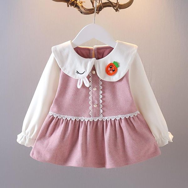 girl's dresses female baby suit spring dress western style children infants and young autumn clothes two sets of fashion, Red;yellow
girl's dresses female baby suit spring dress western style children infants and young autumn clothes two sets of fashion, Red;yellow