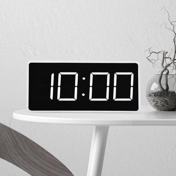 other clocks & accessories led mirror alarm clock sound-activated rechargeable bedside music dual alarms with snooze function
other clocks & accessories led mirror alarm clock sound-activated rechargeable bedside music dual alarms with snooze function