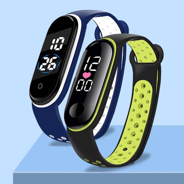 wristwatches creative breathable strap mens watches sport style waterproof led male digital wristwatch kids colorful silicone boys gift cloc, Slivery;brown
wristwatches creative breathable strap mens watches sport style waterproof led male digital wristwatch kids colorful silicone boys gift cloc, Slivery;brown